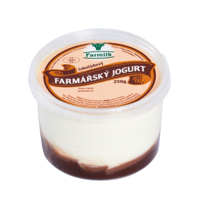 Farmářský čokoládový jogurt 250 g