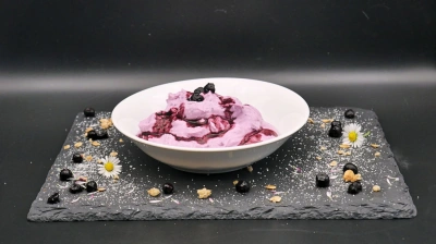 Farmářský tvaroh šlehaný borůvka 250 g