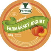 Farmářský broskvový jogurt 250 g